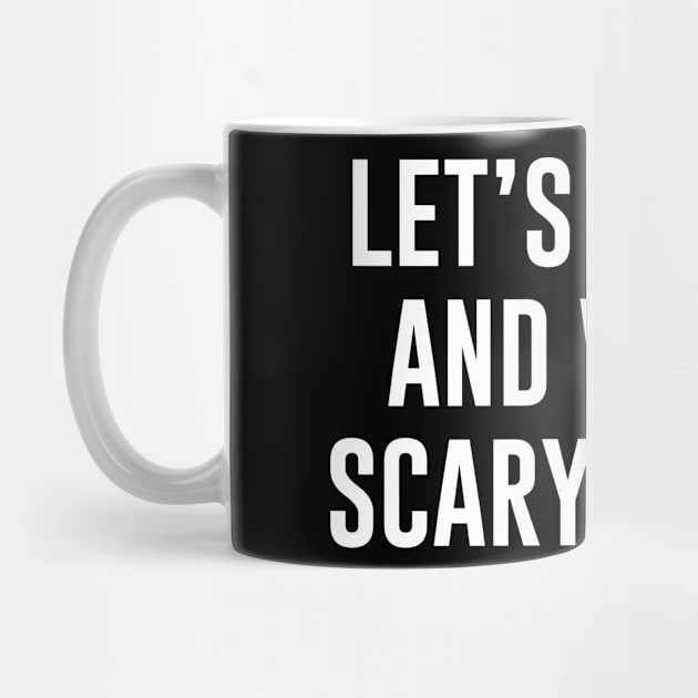 Let's cuddle and watch scary movies by newledesigns